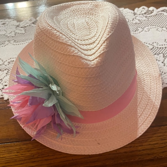 Summer Paper Straw Fedora Hat - Picture 3 of 10